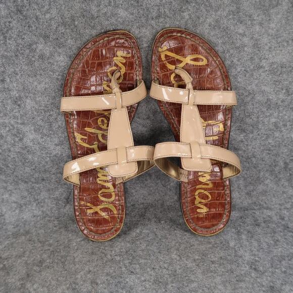 Sam Edelman Shoes Womens 6.5 Sandal Fashion Flats Slip On Kira Flip Flop T Strap - Picture 5 of 11